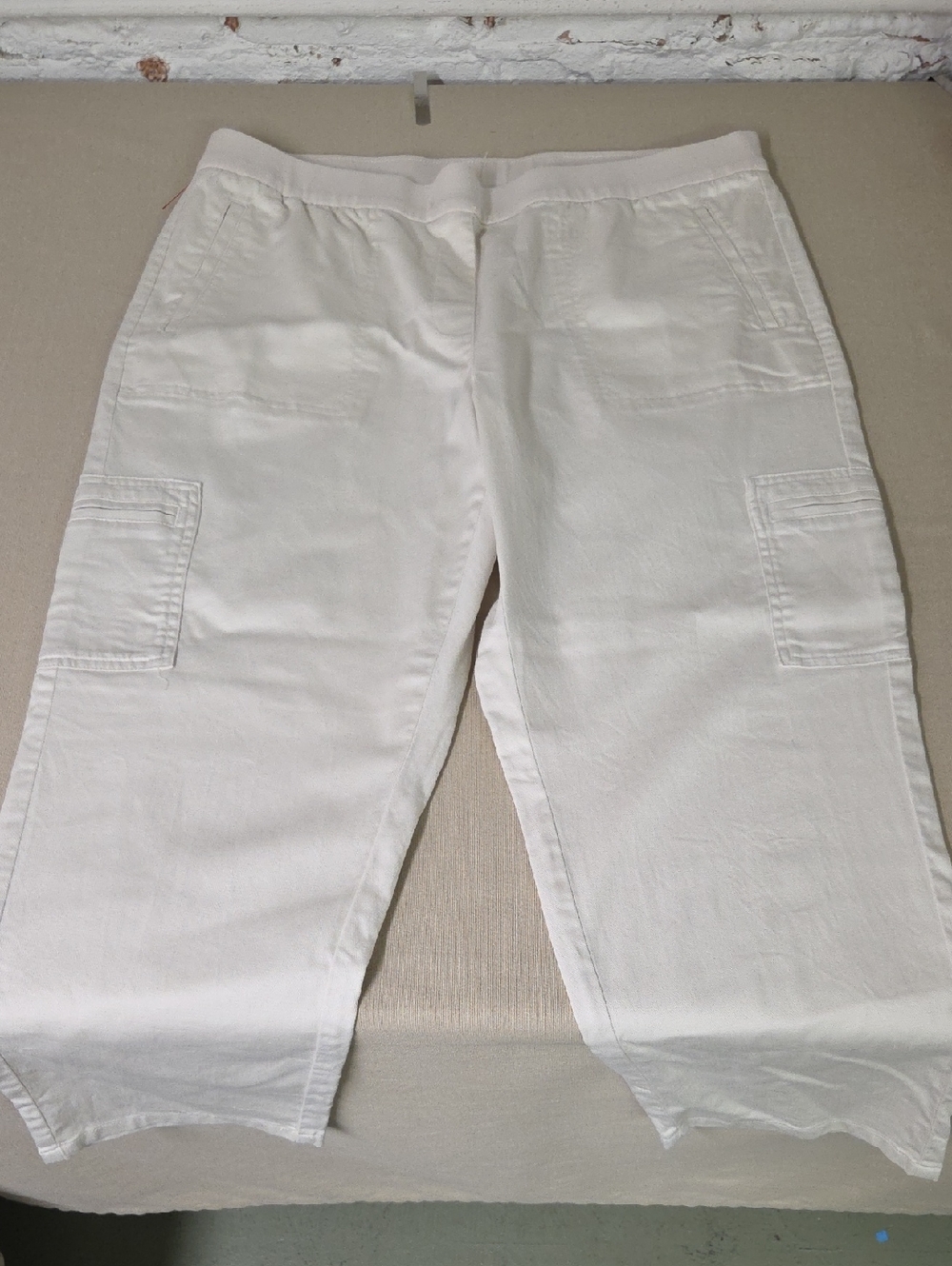 J Jill Light Khaki Pants Size Large